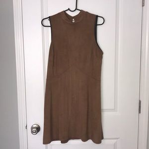 Suede Charlotte Russe Dress size Large